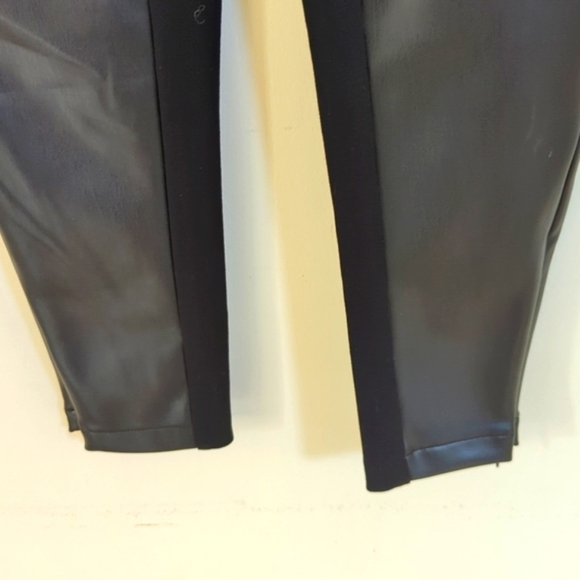 Chicos Black Label Faux-Leather Leggings - Picture 8 of 16